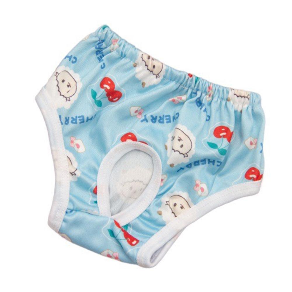 

Dog Physiological Pant Puppy Panties Cartoon Print Leakproof Dog Menstrual Pants Breathable Pet Diaper Portable Pet Supplies XL