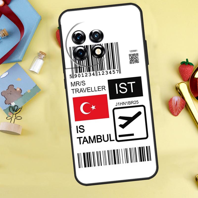 Turkey Flag Case For OnePlus 10 Pro 8 9 11 Ace 8T 9R 10R 10T OnePlus Nord CE 2 3 Lite 2T N10 N20 Cover