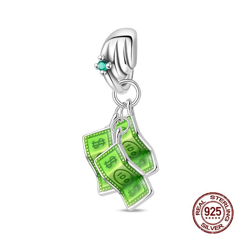 

New Charms Copper Financial Us Dollar Pendants Charms Fit Original Charms Bracelets Beads Diy Jewerlry Accessories