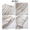 Mens Drawstring Waist Wide Leg Cargo Pants Casual Trousers
