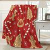 1pc Christmas Multi-Element Pattern Printed Blanket, Comfortable Soft Flannel Throw for Napping - Holiday Gift and Birthday Pres