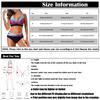 Women's Colours High-Breasted Straps Bikini Set Two-Piece Swimsuit