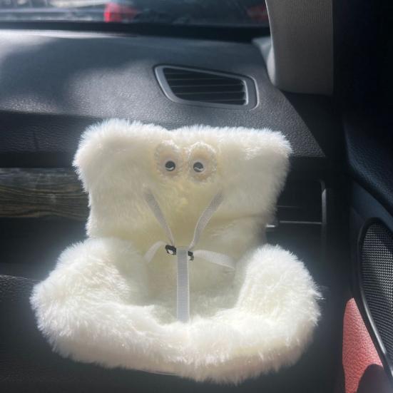 Doll Car Seat with Air Vent Clip Desktop Doll Safety Seat Charming Car Ornament for Doll Collectors And Fans