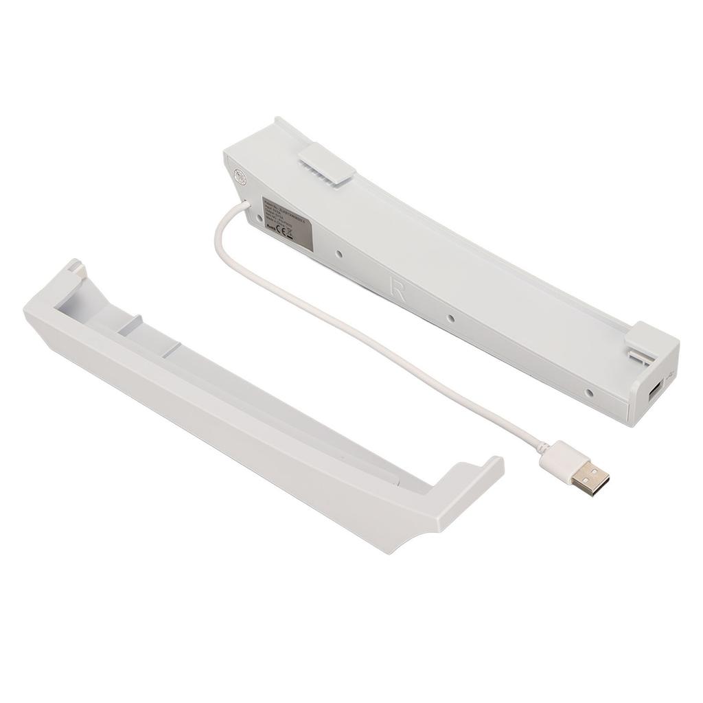 Game Console Horizontal Stand 4 USB Ports Minimalist Design Base Holder Stand for PS5 Digital Disc Edition