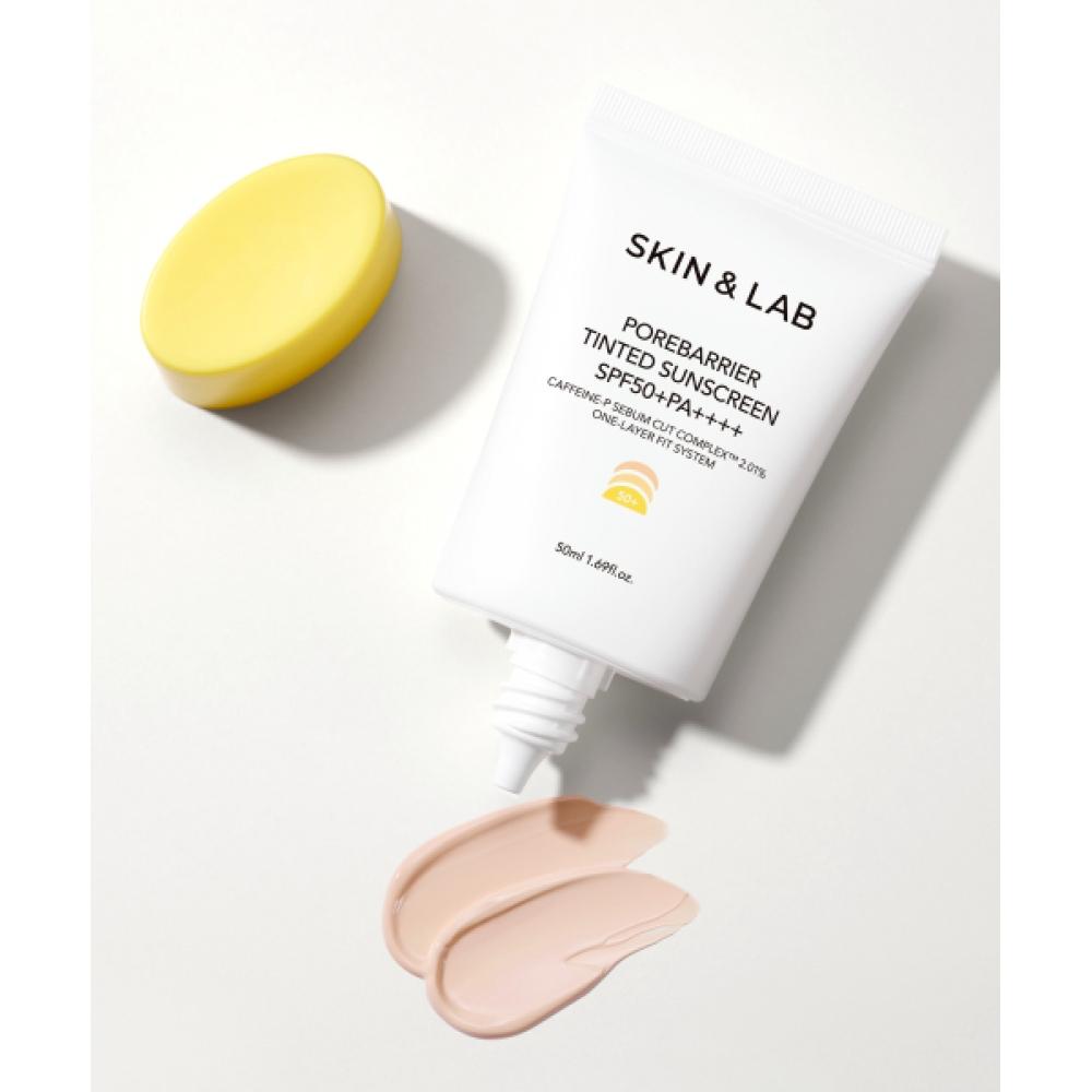 SkiN N Lab Pore Barrier tiNted suNscreeN 50ml [spf 50+ Pa++++]