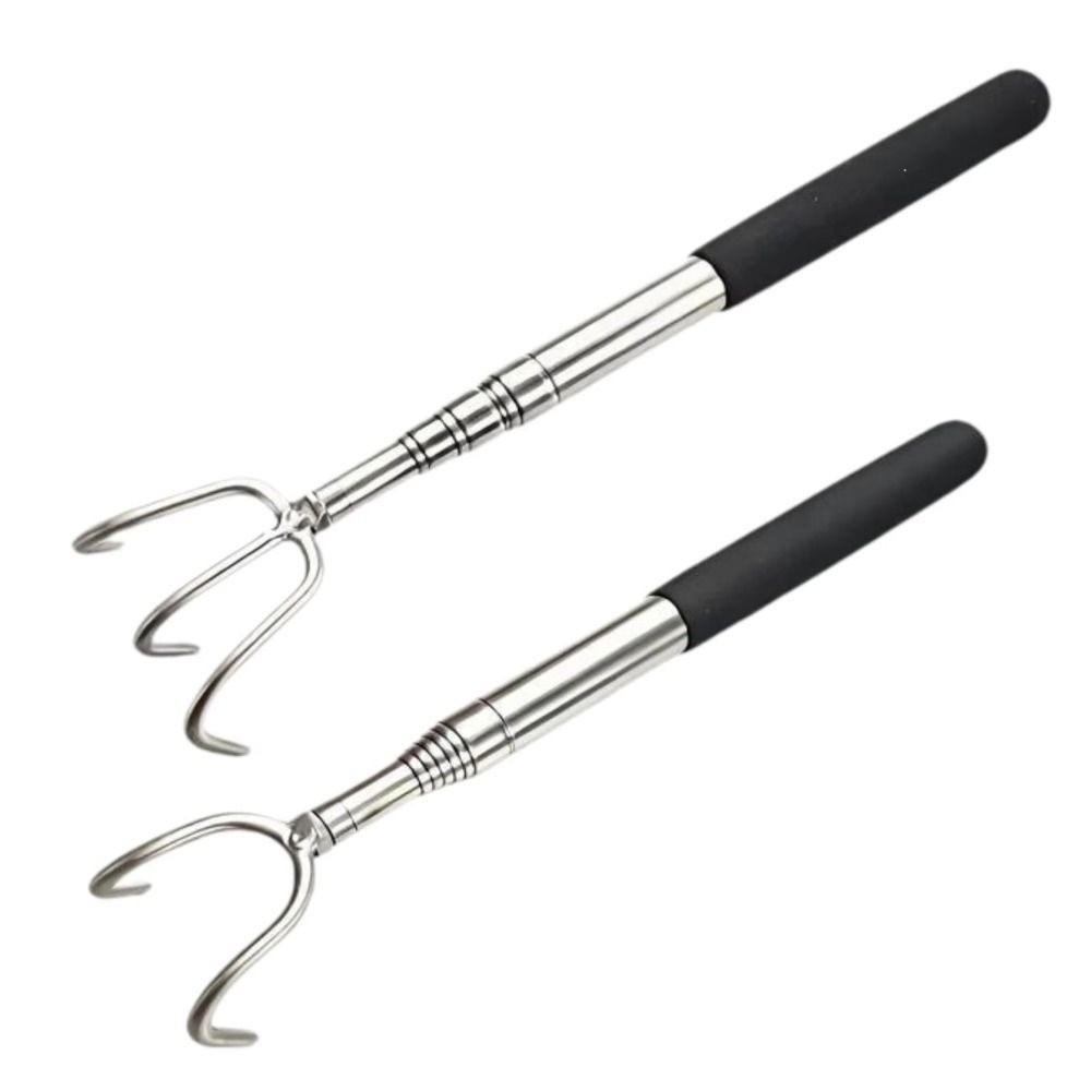 1pc/2pcs Retractable Telescopic Mushroom Picking Tool Compact Reaching Aid Outdoor Adventure