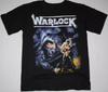 Warlock Band Gift For Fans Black T-Shirt Cotton Unisex Great Hot Shirt for Fan Unisex T-Shirt