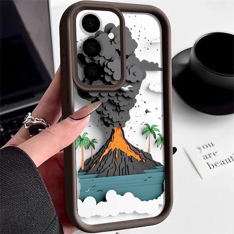 Mountain Road Print Case For Samsung A57 A37 A27 A17 S26 Ultra S25 FE A56 A36 A26 A16 A55 A35 A25 A15 A54 5G S21 S22 S23 S24 Plus Shockproof Cover