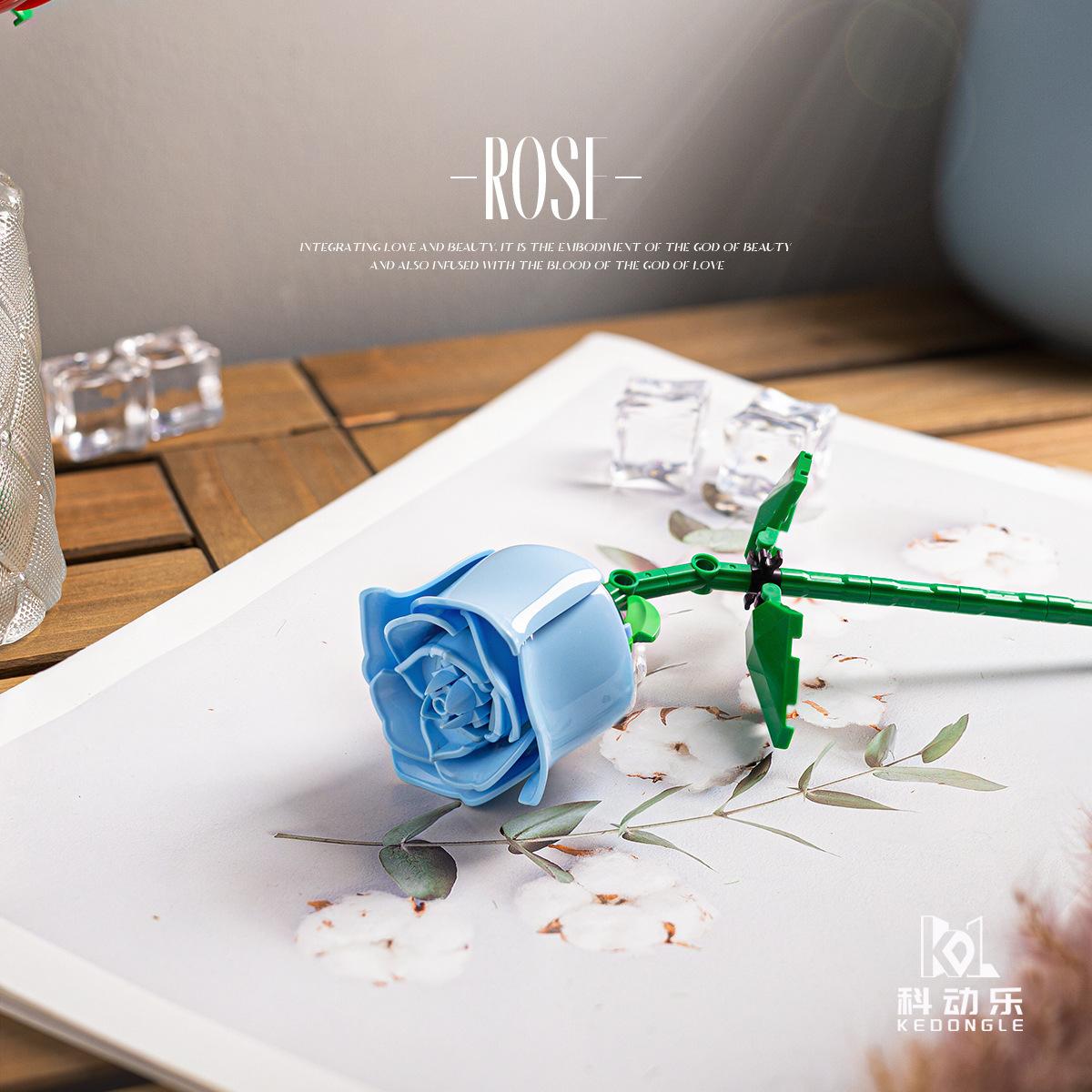 

Совместимо с серией Lego Immortal Bouquet Gift Box, собранными строительными блоками для подарков на День святого Валентина и день рождения для девочек