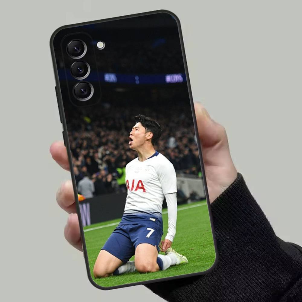 Football S-Son H-Heung-minS Phone Case For Samsung Galaxy A13,A21s,A22,A31,A32,A52,A53,A71,A80,Soft Black Shell