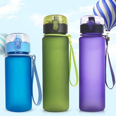 Water Bottle Frosted Leakproof Outdoor Travel Sports Water Cup