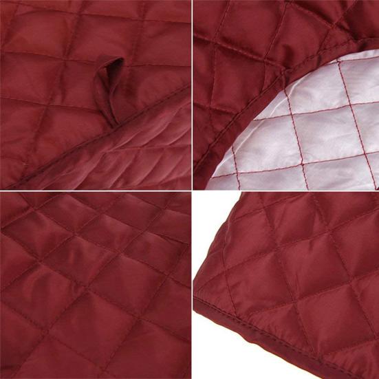 Practicabilitate Capac pentru prăjitor de pâine Cusătură fină Poly Pongee Două felii Capac pentru aparat de prăjitor de pâine pentru casă