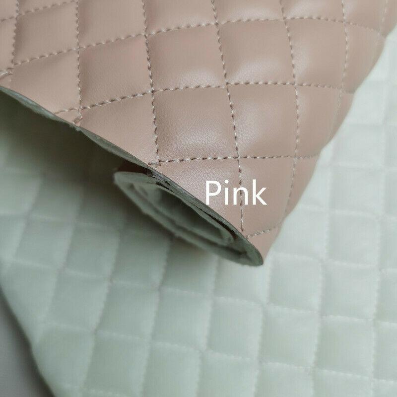 90*140cm Silná houba Umělá PU kůže Látka Vyšívaná DIY Interiér auta Čalounění Čelo postele Nábytek Materiál na tašky na boty