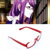 Y2K Crying Tears Half Frame Glasses For Men Women Spice Girl Anime Cosplay Hip Hop Funny Retro Eyeglass Subculture Accessory