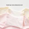 Yilanfen Girls' Antibacterial Cotton Boxer Briefs 3-Pack