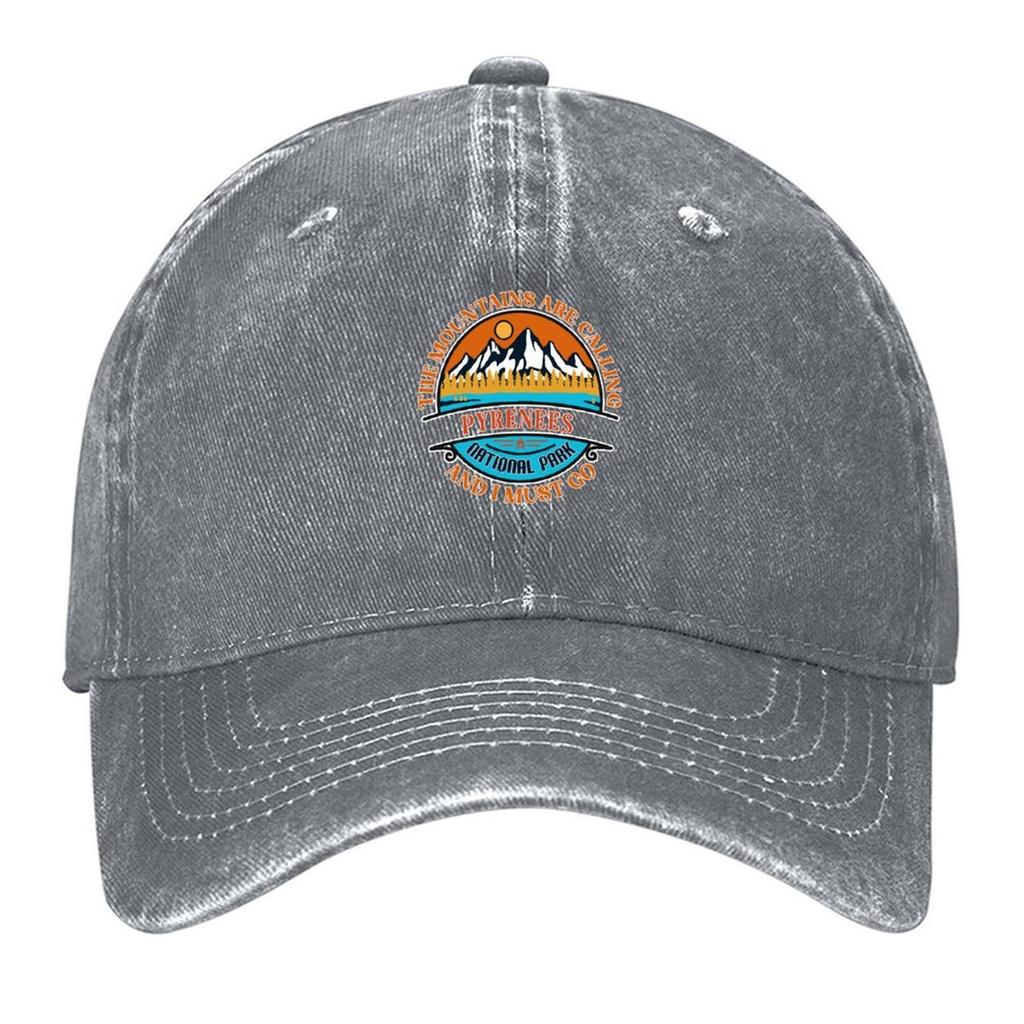 2026 Pyrenees National Park Baseball Cap Male Hat Visor Trucker Hat Western Hat Hats For Women Men's