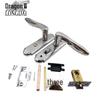Longdai Stainless Steel Bathroom Door Lever Handle Lock