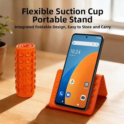 Portable Foldable Silicone Phone Holder Multi-Angle Adjustable Phone Stand  Office
