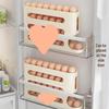 Automatic Rolling Egg Storage Tray for Refrigerator Door