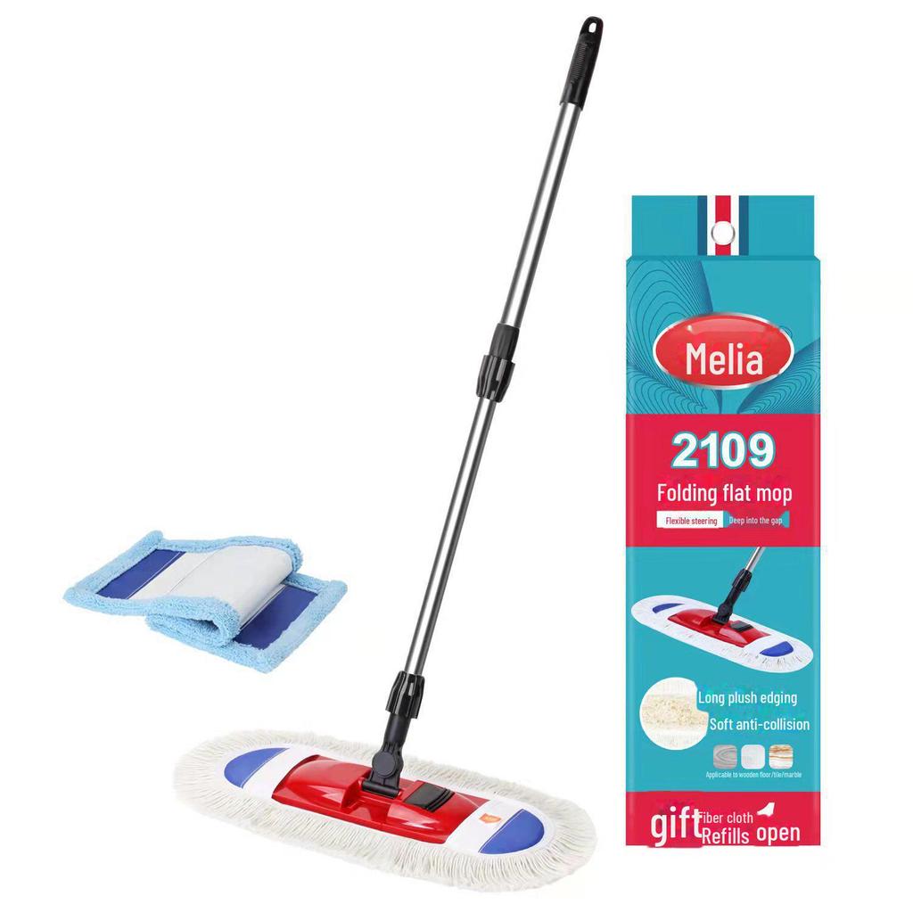 Meiliya Flat Cotton Thread Dust Mop for Wooden and Tile Floors