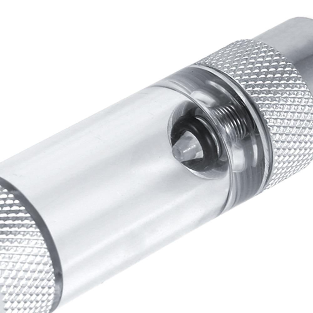 Double Head Non Return Bubble Counter Built-in Check Valve CO2 Bubble Meter Fish Tank