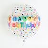 Ins-Style Macaron Happy Birthday Banner for Girls' Party Decor