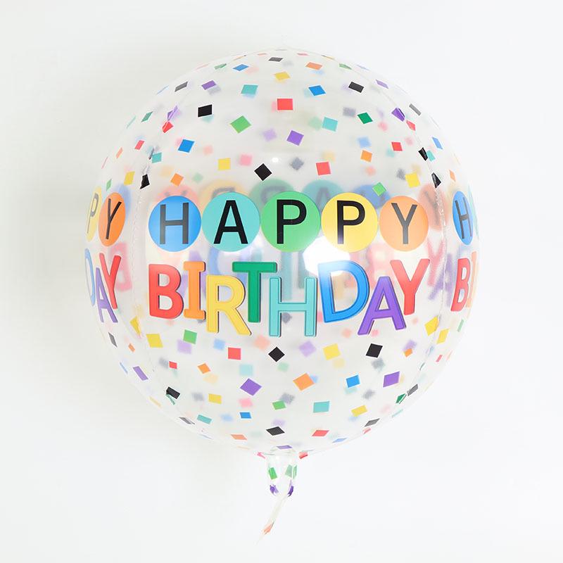 Ins-Style Macaron Happy Birthday Banner for Girls' Party Decor