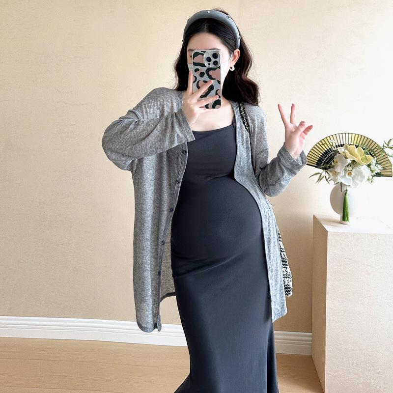 2026 Spring/Summer French Chic Cardigan & Slimming Camisole Dress Set 2XL
