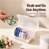 Dust-proof Powder Puff Case Clear Beauty Sponge Holder Makeup Blender Holder  Home Travel
