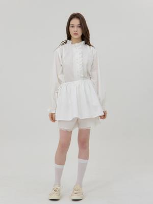 LEVHEARTED Serenade Apron Skirt - White