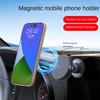 for Magsafe Car Phone Holder,Powerful Magnetism Premium Quality Single-Hand Operation Metal Hook Magnetic Car Phone Mount