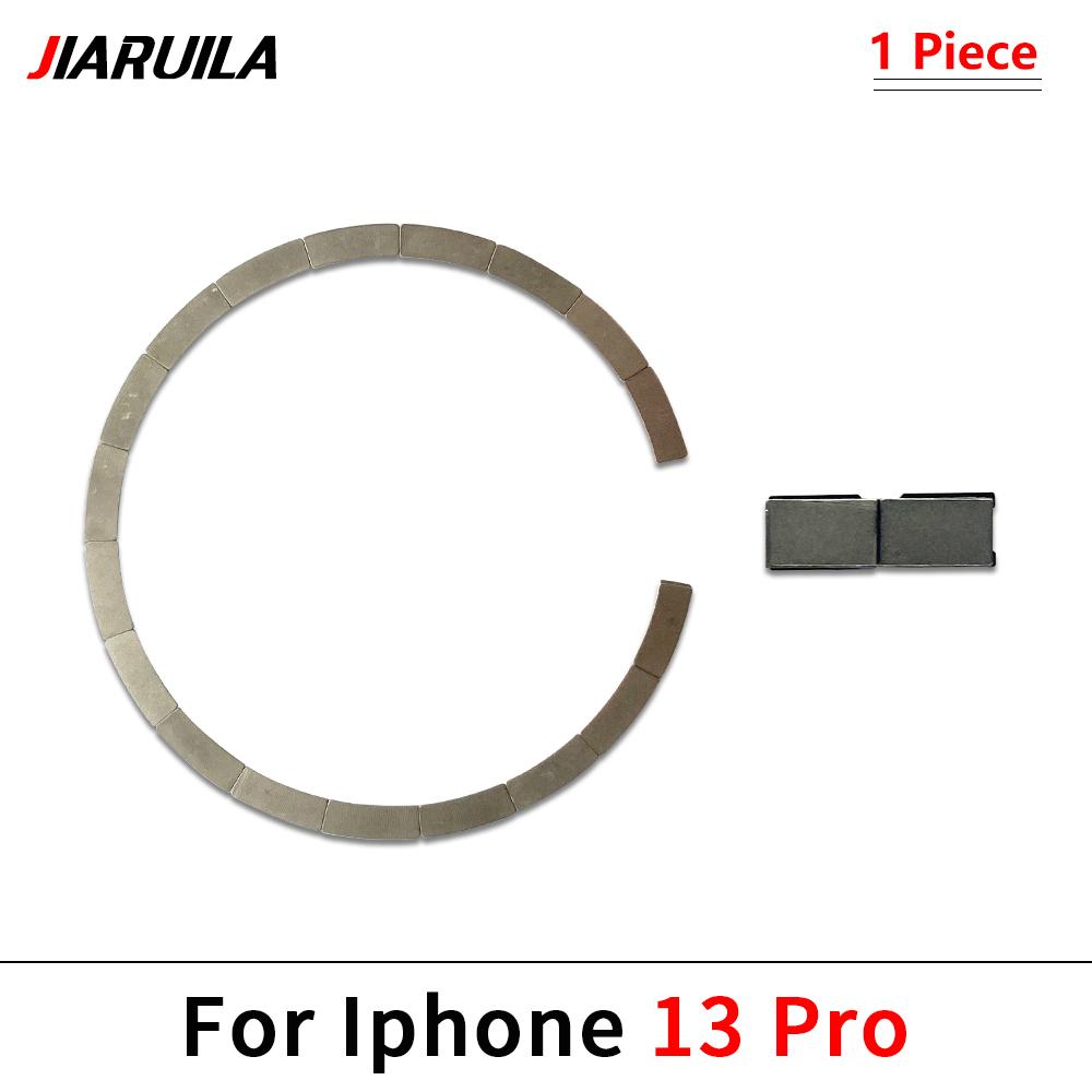 11Pcs, For Wireless Charging Magnet Module For iPhone 17 Pro Air 11 11 Mini 11 Plus 16 Pro Max Back Housing Magnetic Metal Ring