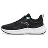 Martian Foam Abrasion Resistant Breathable Low Top Running Shoes Women's Black 122315585-2