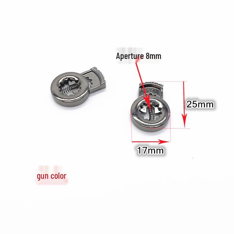 Metal Spring Pig Nose Anti-Slip Hat Drawstring Rope Lock Buckle Accessories