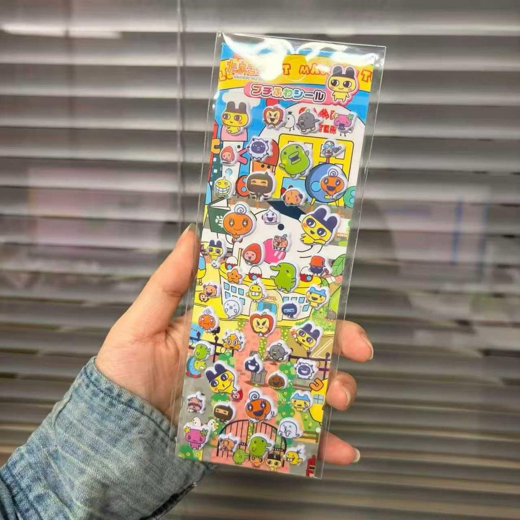 New Kawaii Mini Tmc Stereoscopic  3D Bubble Sticker Diary Sticker Decor Stationery Stickers