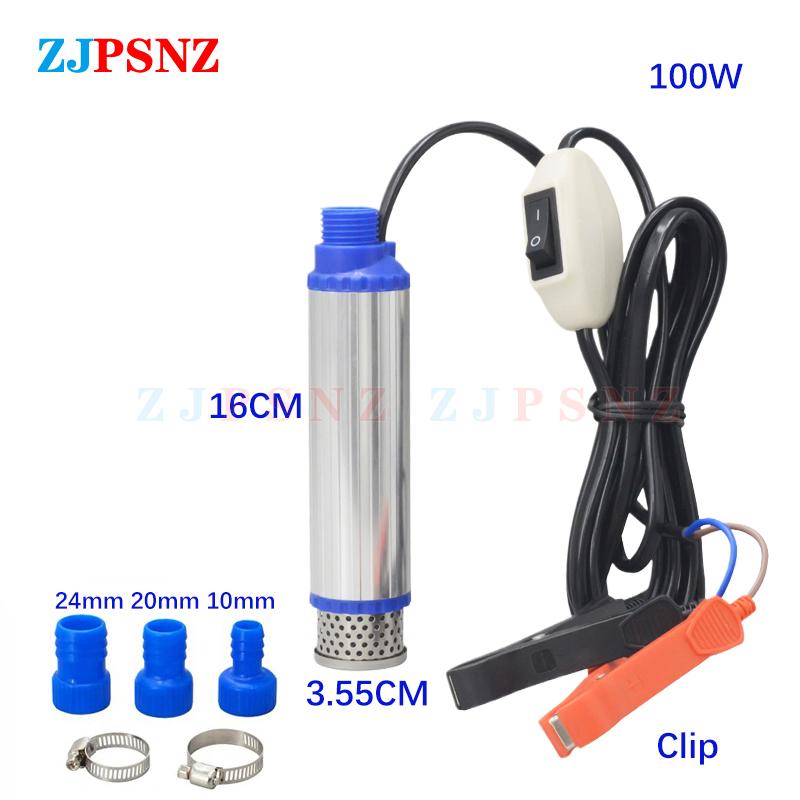 12V 24V Portatīvs zemūdens elektriskais sūknis