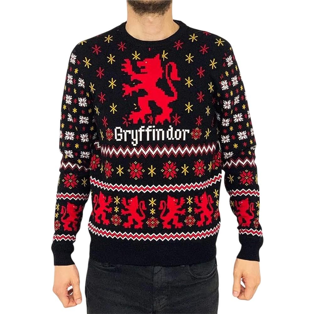 Harry Potter Mens Gryffindor House Emblem Sweatshirt