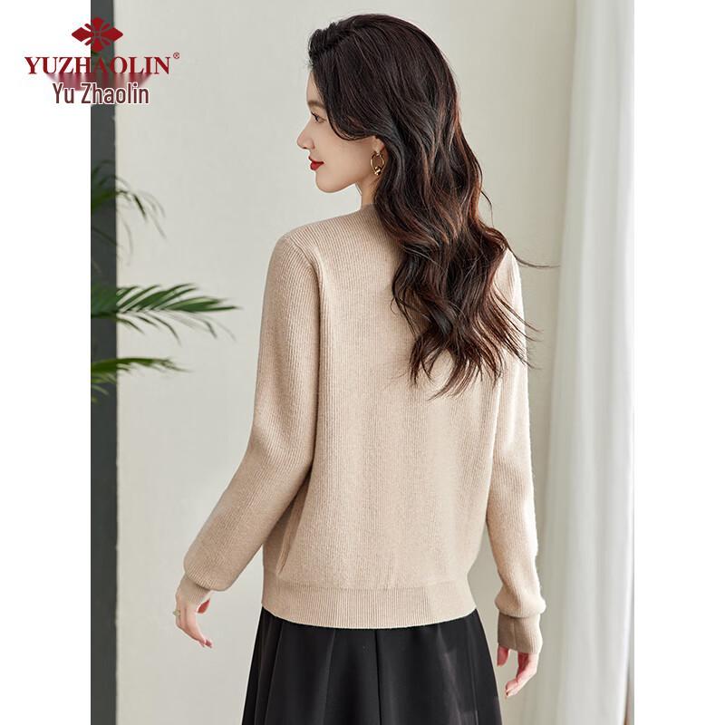 Yu Zhaolin Damen Rundhals Strickpullover