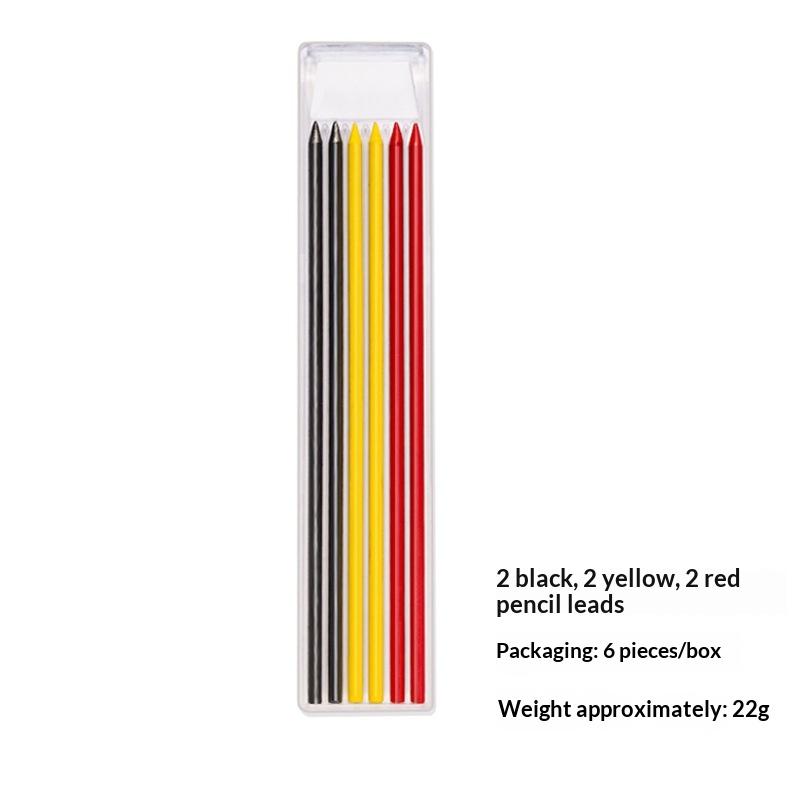Set di Carte per Matite da Falegnameria, Matita da Marcatura Profonda da 2,8 Mm per Falegnameria, Strumento da Disegno per Architetti, Per Falegnami Ingegneri