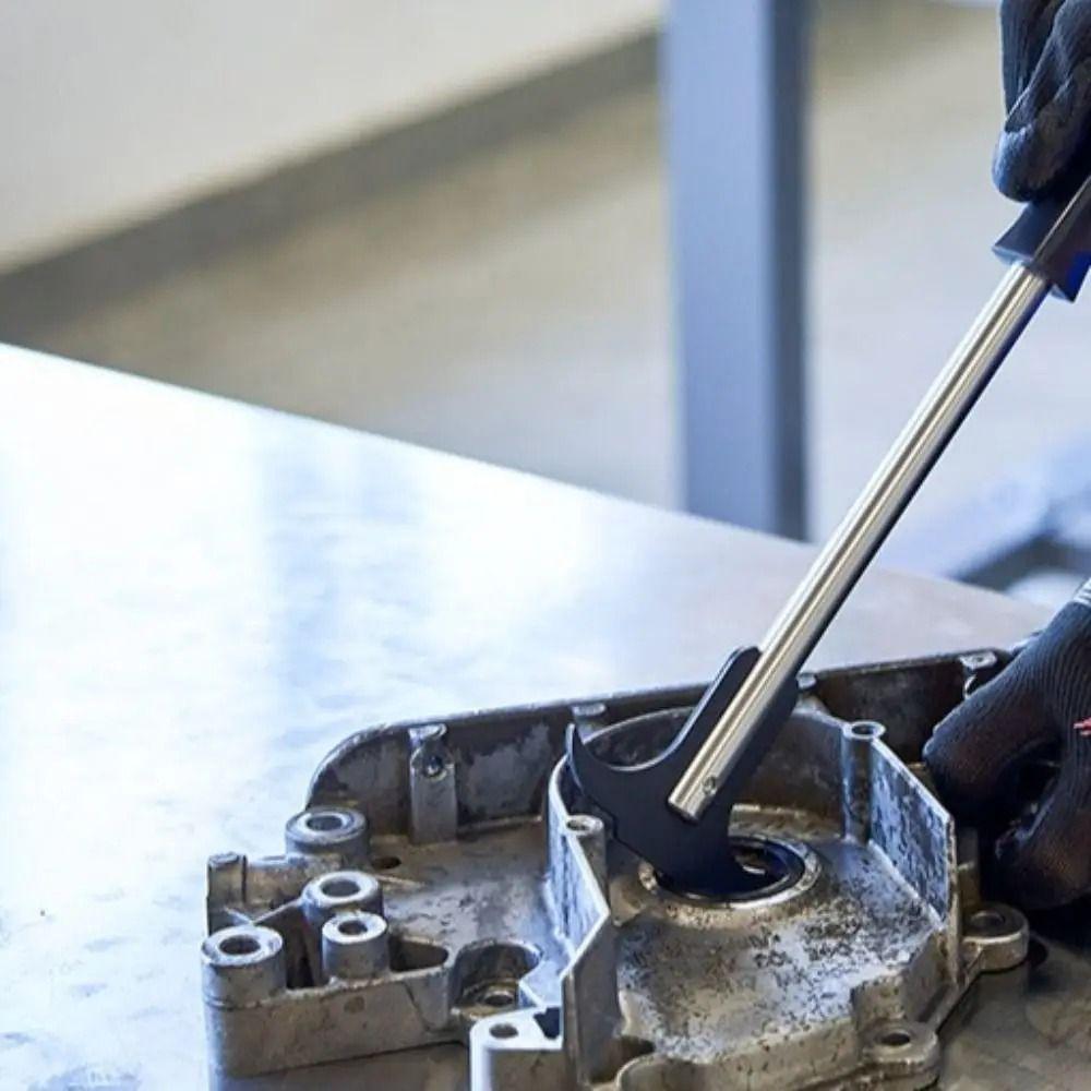 Universal Oil Seal Wrench Puller Double Hooks Oil Seal Removal Tool  Gasket Disassembly