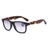 Progressive Color Sun Reading Glasses Double Light Far And Near Dual-Purpose Large Frame Rice Nail Reading Mirror