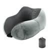 Travel Neck Pillow Memory Foam U-shaped Neck Support Headrest Travel Pillows New