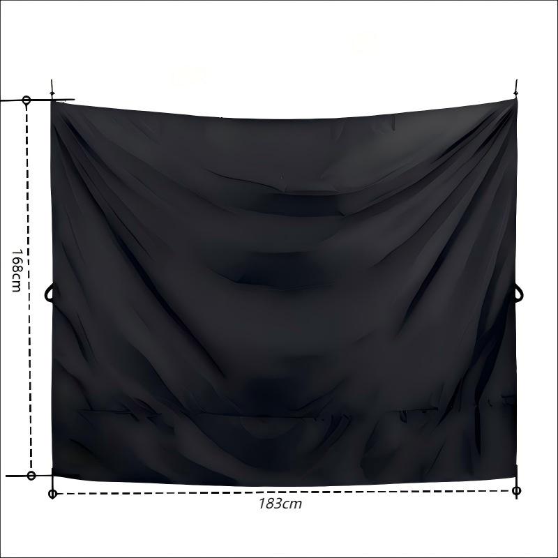 Van Rear Door Privacy Curtain UV Resistant Light Blocking Divider Screen for Car Camping Shower Outdoor Travel