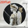 Retro Athena Göttin Metall Wandkunst Aluminium Schild Wohnkultur Garten Bar Café
