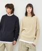 BASIC HOUSE Uni Daily Round Neck Knit Dark Navy Lxkt2101
