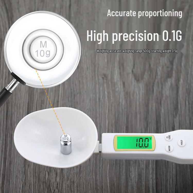 Precision Electronic Spoon Scale for Kitchen and Baking