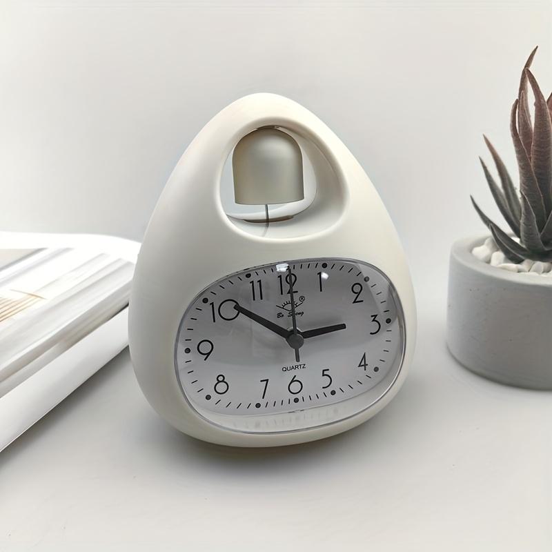 

Nordic Style, Creative Egg-Shaped Bell Clock with Night Light, Cute And Fashionable белый
