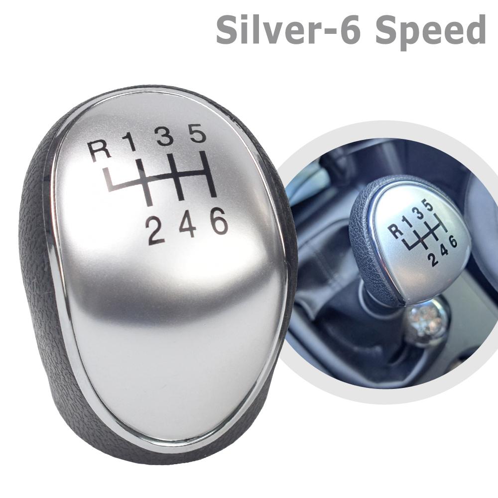 Manual 6 Speed Gear Shift Knob Lever Shifter Stick Head Handball For Hyundai IX35 2012 2013 2014 2015 2016 Car Parts Accessories