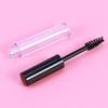 1.5ML Plastic Clear Empty Mascara Tube Vial Container with Black Cap for Eyelash Growth Mascara