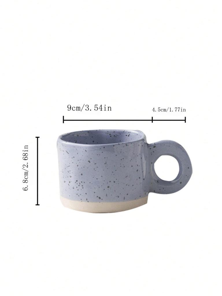 Ceramic Coffee Mug, Ceramic Mug (1 Piece, Approx. 260ml), Ceramic Water Cup, Ceramic Cup, Suitable for Latte, Tea and Cappuccino